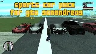 🏎️ GTA SA Sports Car Pack &ndash; All Cars Replaced with Real-Life Supercars!