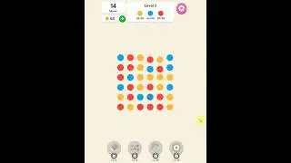 Two Dots Remastered - Level 3 - #gameplayvideo #freeonlinegame #dotsconnect #twodots #puzzlegame