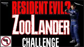 Resident Evil 2 1998 PC - Challenge Zoolander Knife &  Handgun Only With My Furhead