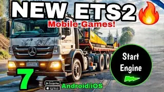 😱 FINALLY!! ETS2 ON MOBILE🔥 - THESE 7 TRUCK GAMES COMES VERY CLOSE... (Android & iOS)
