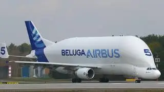 Airbus Beluga Flugplatz Manching März und April 2021