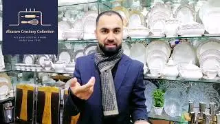 black marble dinner set 🍽️ | alkaram crockery kharian | jawad ch | unboxing new product @HUMTV