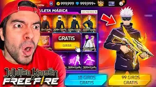 SACANDO los NUEVOS PERSONAJES  EN FREE FIRE x JUJUTSUKAISEN! #freefire #antronixxg #garena