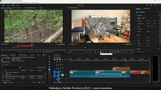 Online kurz Adobe Premiere Pro 2025 CC - ukázky z kurzu