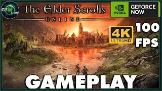 The Elder Scrolls Online on GeForce NOW - 4K 100 FPS RTX 4080 Performance