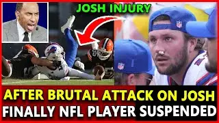INJURY UPDATE : NFL Expels Player After Brutal Hit on Josh Allen &mdash; League Sends Strong Message