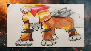 Drawing of ENETI and raikou