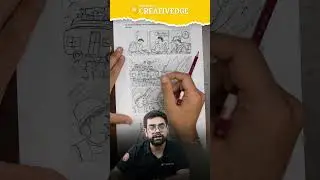 NIFT 2026 Exam: Scene Creation PYQ-2 Solution (NIFT 2019 Creative Ability Test) #shorts