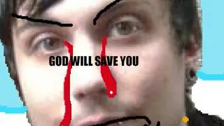 Frank Iero 'Bulletproof Heart' animation.