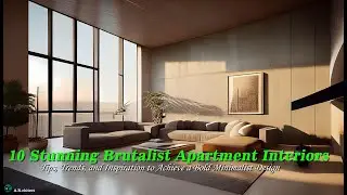 10 Stunning Brutalist Apartment Interiors: Tips, Trends, and Ideas for a Bold Minimalist Space