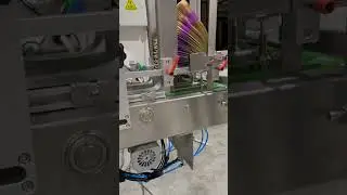Premade pouch packaging machine with labeling machine packing machine test before shipping