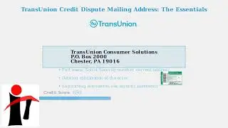 Почтовый адрес для споров по кредитам TransUnion &mdash; куда отправлять письма