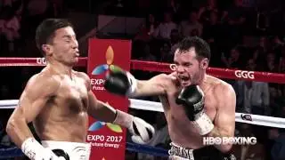 Геннадий Головкин Супермоменты последних боев-Greatest Hits Gennady Golovkin HBO Boxing