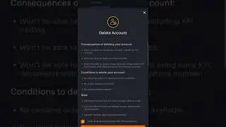 How to delete Delta exchange Account Permanently (step by step guide)
