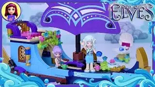 Lego Elves Naida's Epic Adventure Ship Build Review Silly Play - Kids Toy
