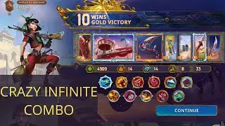CRAZY INFINITE COMBO (Throwing Knives + Yo-Yo) | The Bazaar