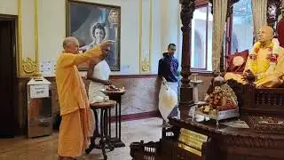 Clip: Guru Puja & Preparing to the class | 31/01/2026 | ISKCON Kolkata Temple