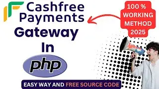 Cashfree Payment gatway in php 2023 | 100 % working
