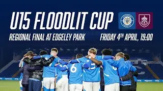 Stockport County Vs Burnley FC - U15 Floodlit Cup - Live Stream
