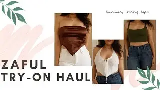 ZAFUL HAUL 2022 | MUST HAVE TOPS FOR SUMMER!!