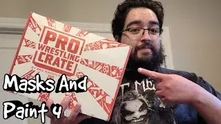 Masks and Paint 4 - Pro Wrestling Crate October 2021 Unboxing