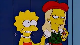 Lisa ense&ntilde;a el cole a Alex (Los Simpson / Castellano - Espa&ntilde;ol de Espa&ntilde;a)