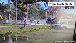2 Men Sent FLYING After Truck FLIPS, Spilling 1,300 GALLONS of Cooking Oil