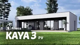 Casa Prefabbricata Abitabile KAYA 3 PV, 70 m&sup2;