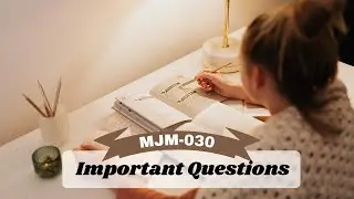 MJM-030 | Media & communication theories | Topics for Exam