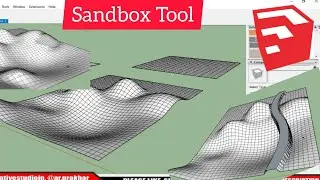How To Use Sandbox Tool In SketchUp (Hindi) || Creative Studio