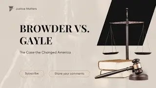 Browder v  Gayle: The Case that Changed America #africandiaspora #history #democracy #black #bus