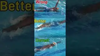 Correct your freestyle🏊&zwj;♂️ #swimming #loveswimming #swimtips #learntoswim #swimtips #freestyle
