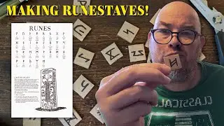 Making Runestaves to try some TTRPG oracles | Hexed Press BtS