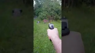 S&w sd9ve vs ar500 4