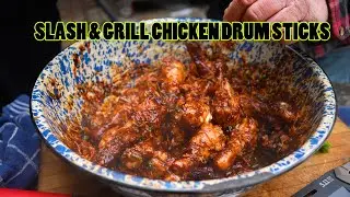 SLASH & GRILL chicken drum sticks.