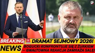 🚨 Dramat sejmowy 2026! Bogucki konfrontuje się z Żurkiem — gwałtowna reakcja zamraża salę!
