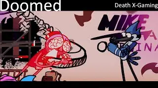 Friday Night Funkin' - Doomed But It's Pibby Benson Vs Mordecai (My Cover) FNF MODS