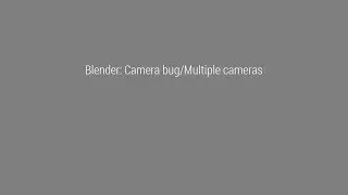 Blender camera bug lol