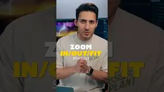 Zoom in /out/fit shortcut in DaVinci Resolve 20