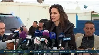 يوم جديد| أنجلينا جولي تزور مخيم الزعتري للاجئين السوريين في الأردن