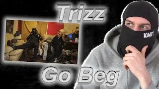 Trizz - GO BEG (Официальный музыкальный клип) (Реакция)