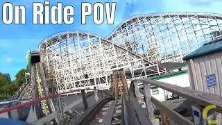 Dragon Coaster (4K Front Seat On Ride POV)- Playland Park, Rye, NY