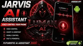 JARVIS AI Assistant Android App 🤖 | Control Your Phone with Voice | Futuristic AI Assistant 2026