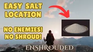 Finding Salt Early in the game | No Enemies | No Shroud | Enshrouded