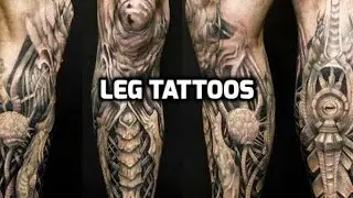 Leg Tattoos HD - Amazing Tattoos - Good Leg Tattoo Designs