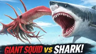 ARBS: Giant Squid vs Great White Shark