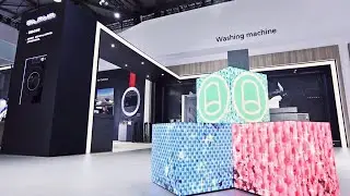 AWE2019 panasonic booth has AirMAGICBOX