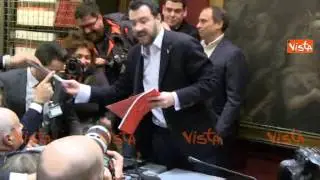 SALVINI PRESENTA NOI CON SALVINI, LA LEGA DEL SUD - IMMAGINI 19 Dicembre 2014