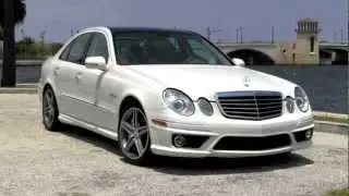 2007 Mercedes-Benz E63 AMG Arctic White Gulfstream Motorcars
