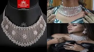 Beautiful  Bridal diamond choker necklace designs||Diamond Necklace Designs